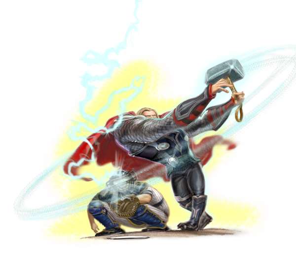 thor as a big-league slugger